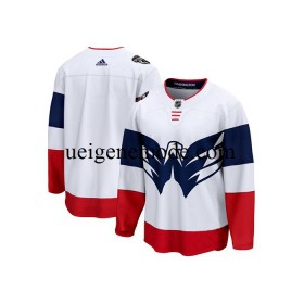 Herren Washington Capitals Eishockey Trikot Blank Adidas 2023 NHL Stadium Series Weiß Authentic